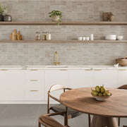 Celine Taupe 6x2 Matte Ceramic Field Tile