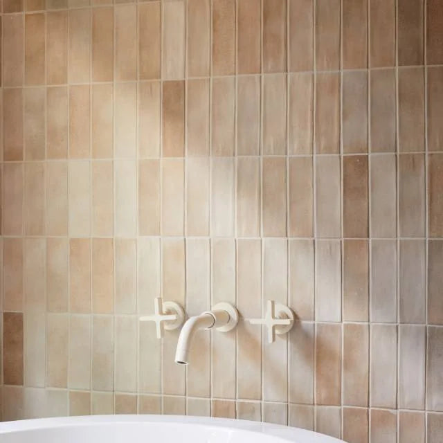 Celine Taupe 6x2 Matte Ceramic Field Tile