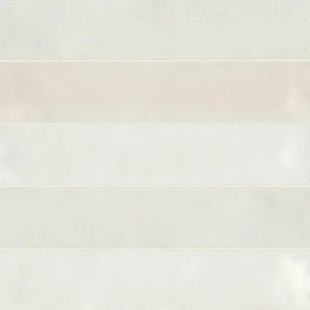 Celine White 12x2.5 Gloss Ceramic Field Tile