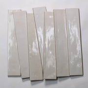 Celine White 12x2.5 Gloss Ceramic Field Tile