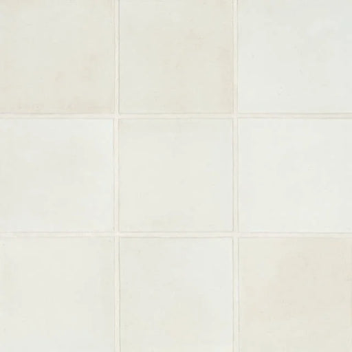 Celine White Matte 4x4 Ceramic Field Tile