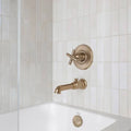 Celine White 6x2 Gloss Ceramic Field Tile