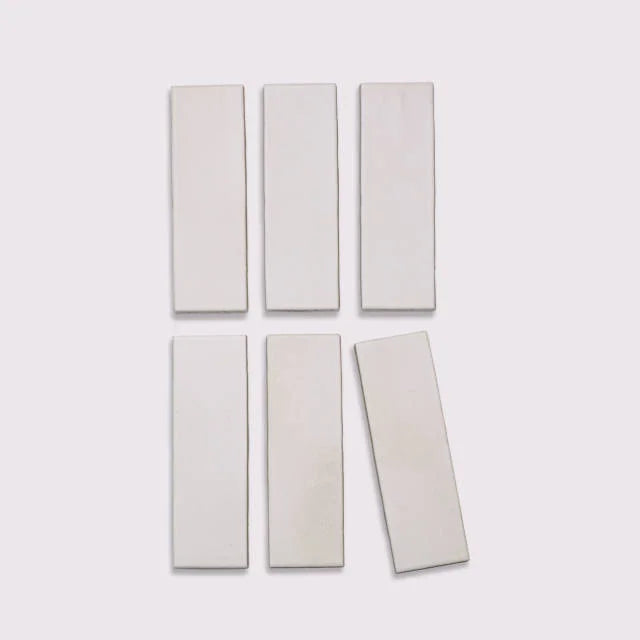 Celine White Matte 6x2 Field Ceramic Tile