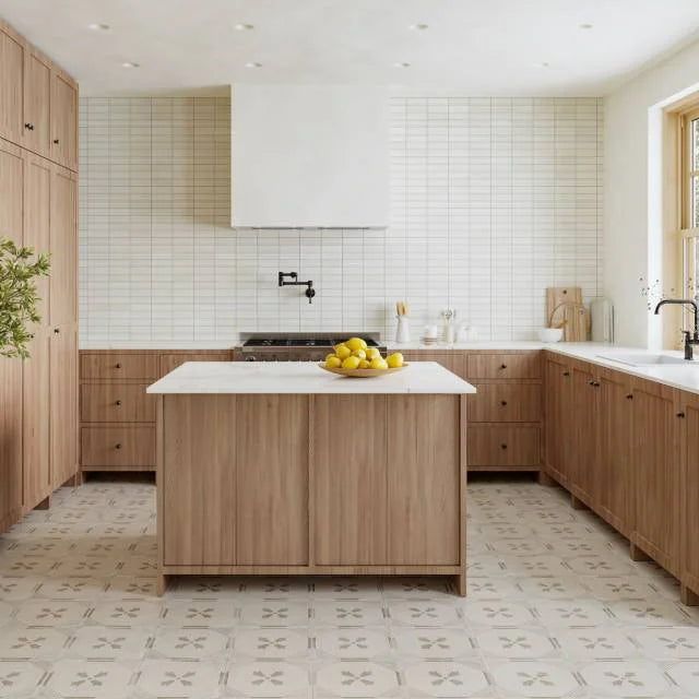 Celine White Matte 6x2 Field Ceramic Tile