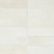 Celine White Matte 6x2 Field Ceramic Tile