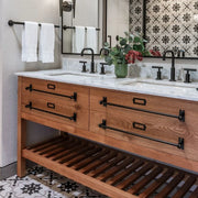 Cementine B&W 2 8x8 Decorative Matte Porcelain Tile