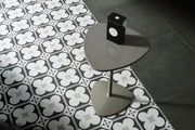 Cementine B&W 4 8x8 Decorative Matte Porcelain Tile