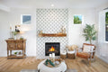 Cementine B&W 4 8x8 Decorative Matte Porcelain Tile