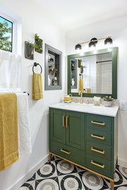 Cementine B&W 5 8x8 Porcelain Tile