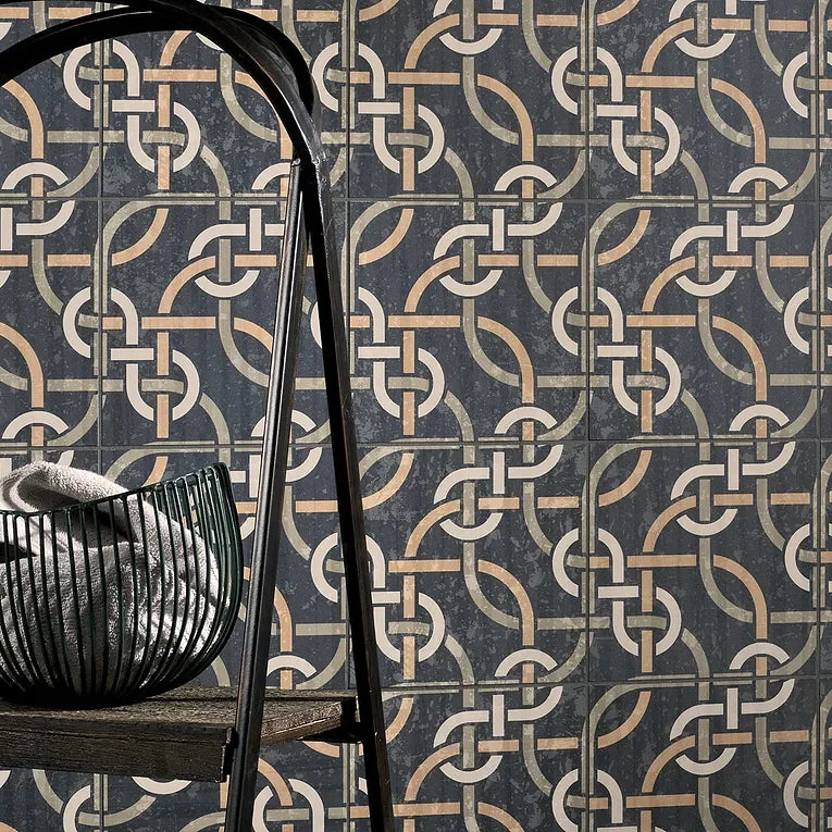 Cementine Evo 1 8x8 Porcelain Tile