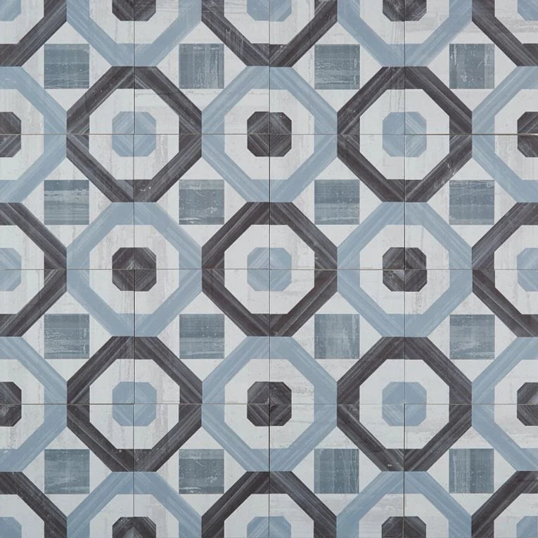 Cementine Posa 3 8x8 Decorative Porcelain Tile