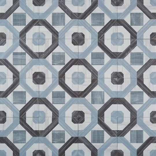 Cementine Posa 3 8x8 Decorative Porcelain Tile