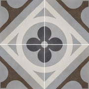 Cementine Retro 1 8x8 Porcelain Tile