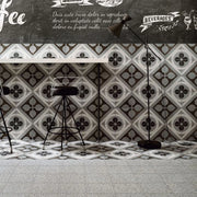 Cementine Retro 1 8x8 Porcelain Tile