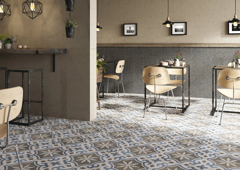 Cementine Retro 2 8x8 Porcelain Tile