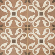 Cementine Retro 3 8x8 Porcelain Tile