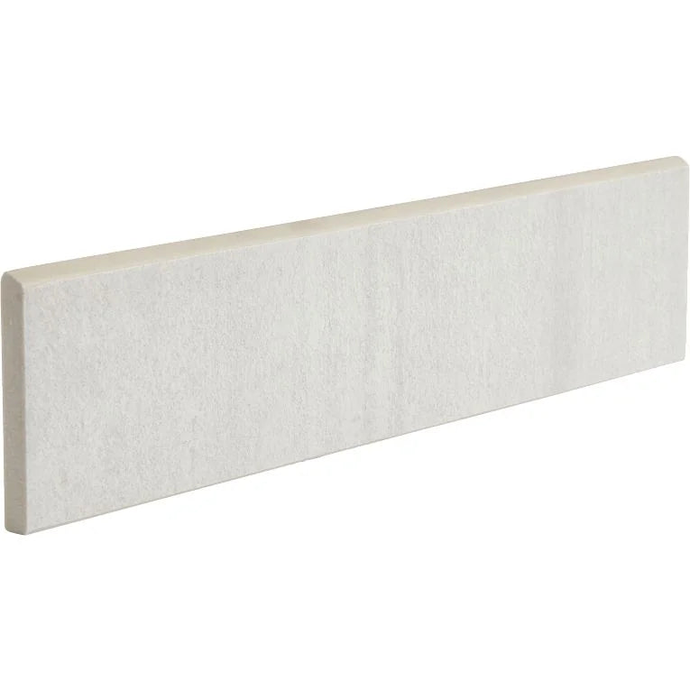Cemento Cassero Bianco 3x12 Surface Bullnose Porcelain Trim