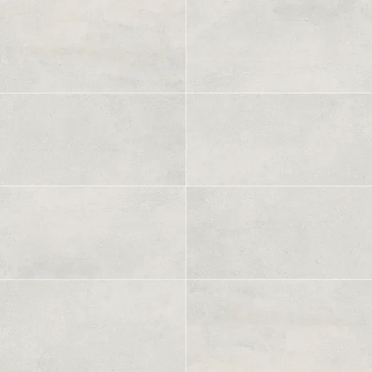Cemento Rasato Bianco 3x12 Surface Bullnose Porcelain Trim