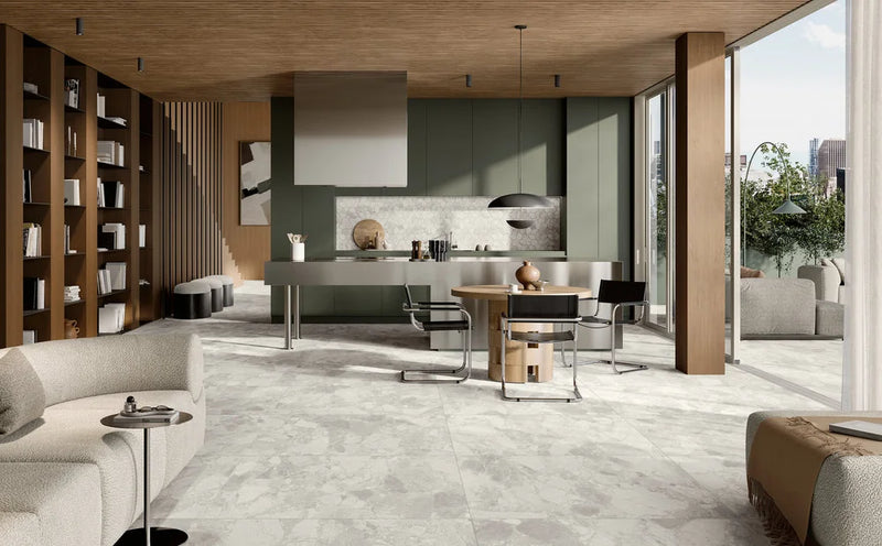 Ceppo White 24x48 Matte Porcelain Tile