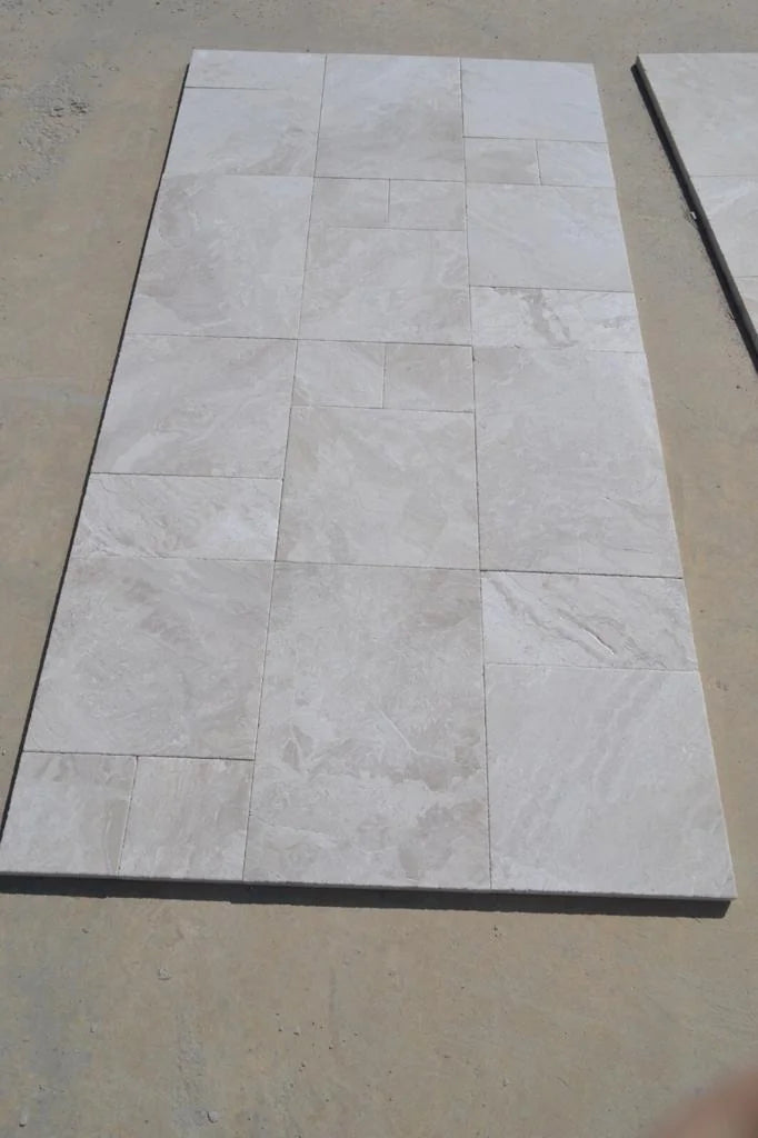 Ceridwen 16x24 Leathered Marble Paver