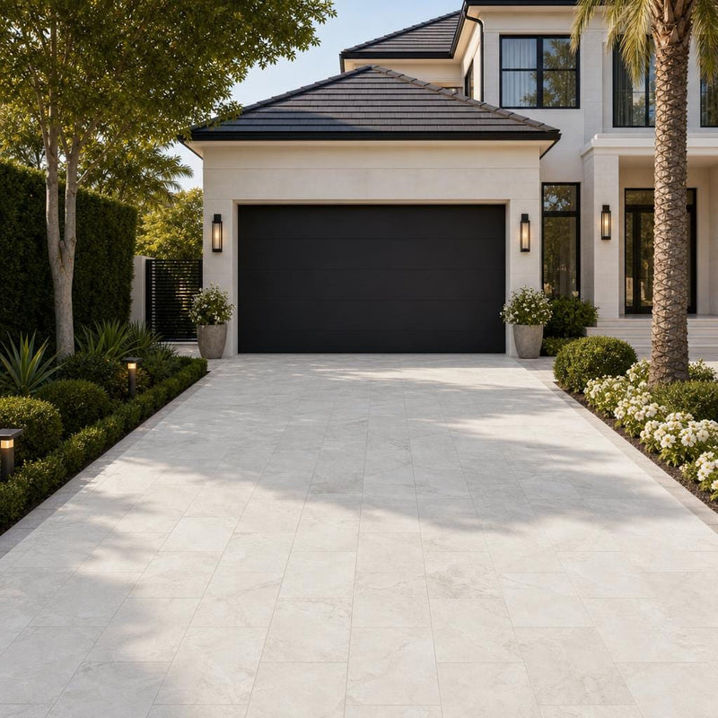 Ceridwen 16x24 Leathered Marble Paver — Solidshape