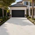 Ceridwen 16x24 Leathered Marble Paver — Front Yard driveway