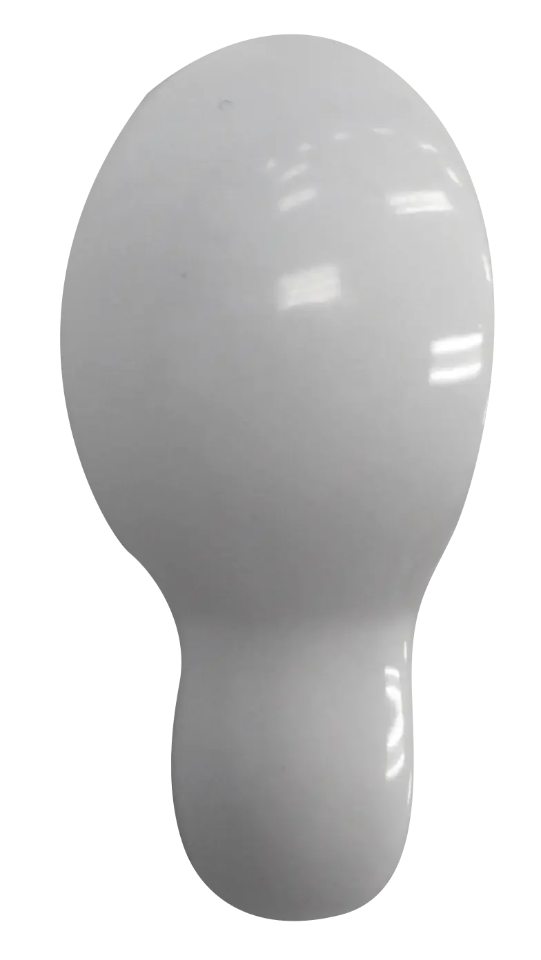 Decorative Accents & Trims BG White Ice Chair Rail 2x3/4 Outcorner Ceramic Wall Trim