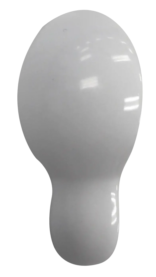 Decorative Accents & Trims BG White Ice Chair Rail 2x3/4 Outcorner Ceramic Wall Trim