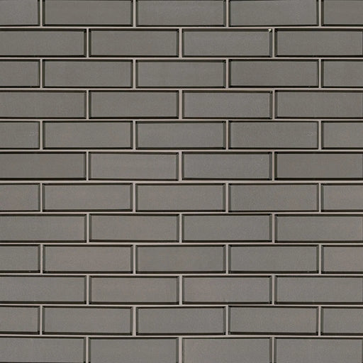 Champagne Bevel Subway 2x6 Glossy Glass Mosaic Tile