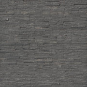 Charcoal Pencil 6x24 Panel Splitface Quartzite Ledger Stone