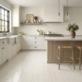 Chenille White Limestone Tile 12x24 - Solidshape — Kitchen floor
