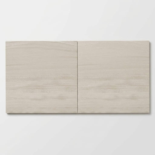 Chenille White Limestone Tile 24x24 Honed close-up