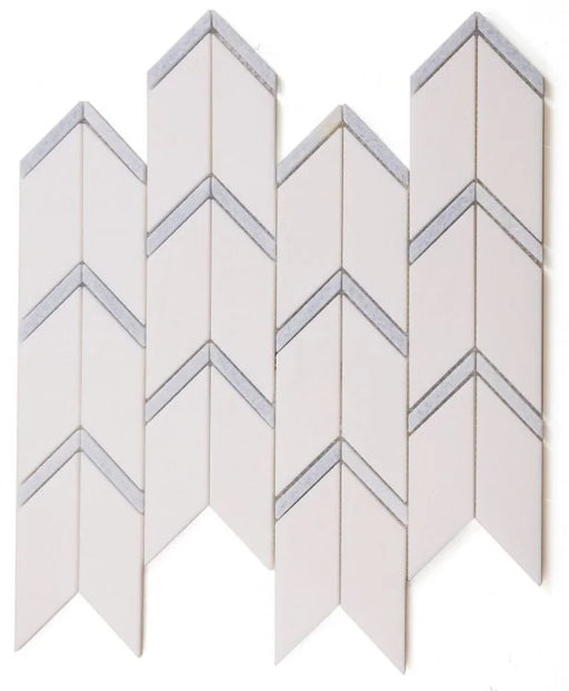 Chevron & Herringbone Arrow Ocean Mosaic