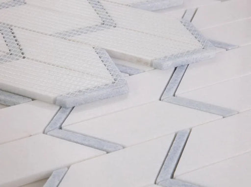 Chevron & Herringbone Arrow Ocean Mosaic