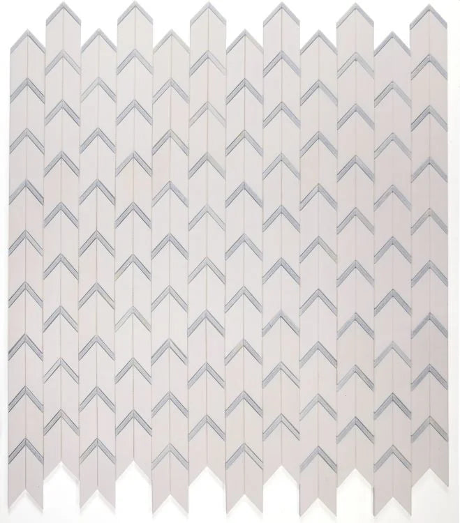 Chevron & Herringbone Arrow Ocean Mosaic