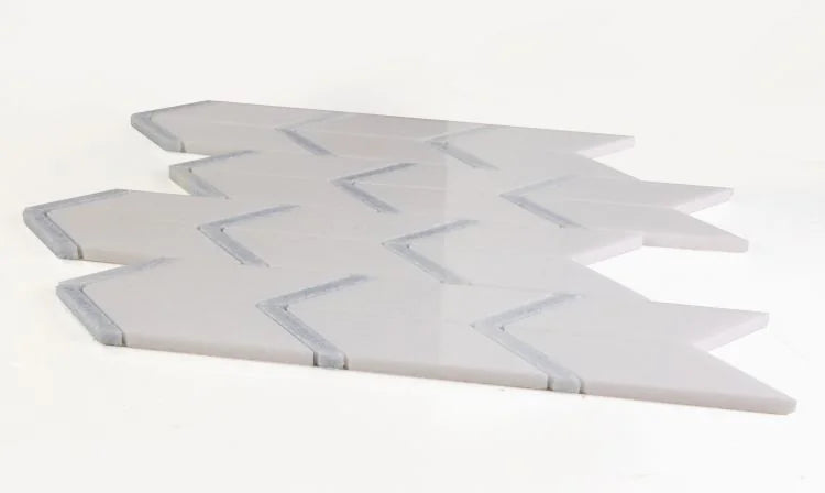 Chevron & Herringbone Arrow Ocean Mosaic