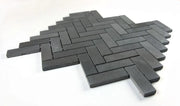 Chevron & Herringbone Herringbone Basalt Mosaic