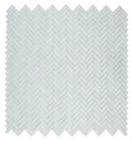 Chevron & Herringbone Dolomite 12x12.75 Polished Marble Mosaic
