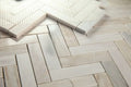 Chevron & Herringbone Eurasian 11.25x11.25 Marble Mosaic