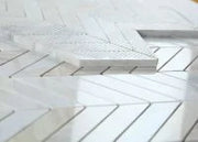 Chevron & Herringbone Eurasian 11x11 Chevron Mosaic