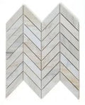 Chevron & Herringbone Eurasian 11x11 Chevron Mosaic