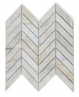 Chevron & Herringbone Eurasian 11x11 Chevron Mosaic