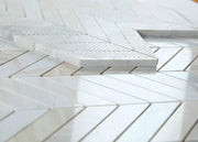 Chevron & Herringbone Eurasian 11x11 Chevron Mosaic