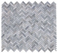 Chevron & Herringbone Italian Grey 11x12.5 Marble Mosaic