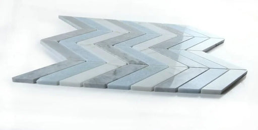 Chevron & Herringbone Livid 10.75x12.25 Mosaic