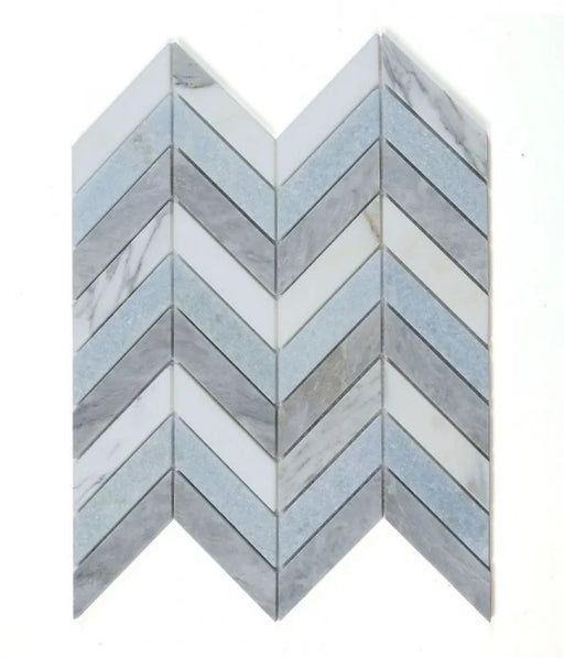 Chevron & Herringbone Livid 10.75x12.25 Mosaic