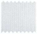 Chevron & Herringbone Long Thassos 11x12.5 Marble Mosaic