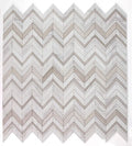 Chevron & Herringbone Ravenna Loft 11.75x12.25 Marble Mosaic