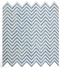 Chevron & Herringbone Royal Sapphire 12x12 Mosaic