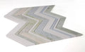 Chevron & Herringbone Spring Marble Mosaic